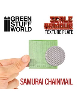 Placa Texturizada - Samurai