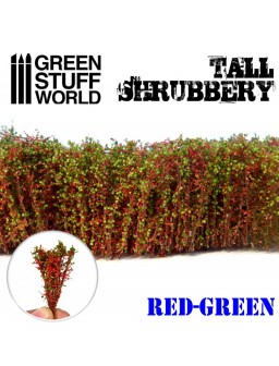 Arbustos Altos - Rojo verde
