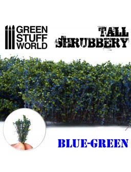 Arbustos Altos - Azul Verde