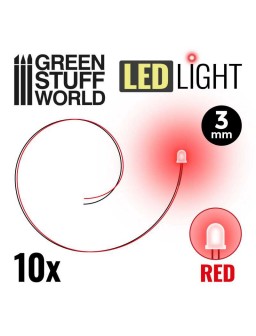 Luces LED ROJAS - 3mm
