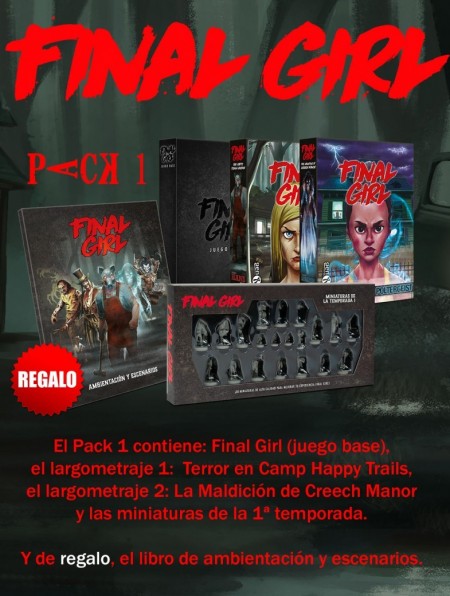 Pack 1. Final Girl. REGALO...