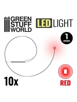 Luces LED ROJAS - 1mm