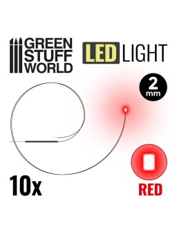 Luces LED ROJAS - 2mm