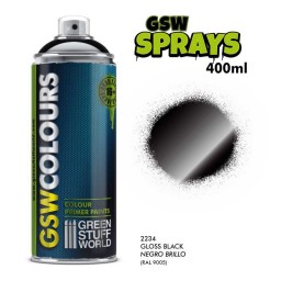 Spray Negro Brillo 400 ml