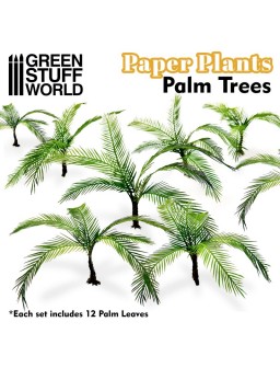 Plantas de Papel - Palmeras
